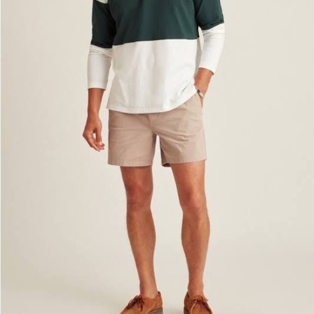 CLUB ROOM khaki shorts cotton tan classic